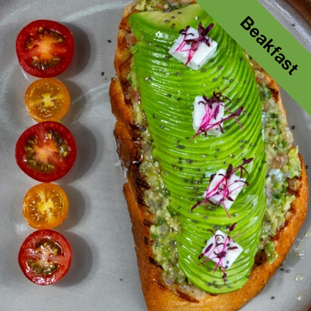 Caprese Avocado Slice Bread