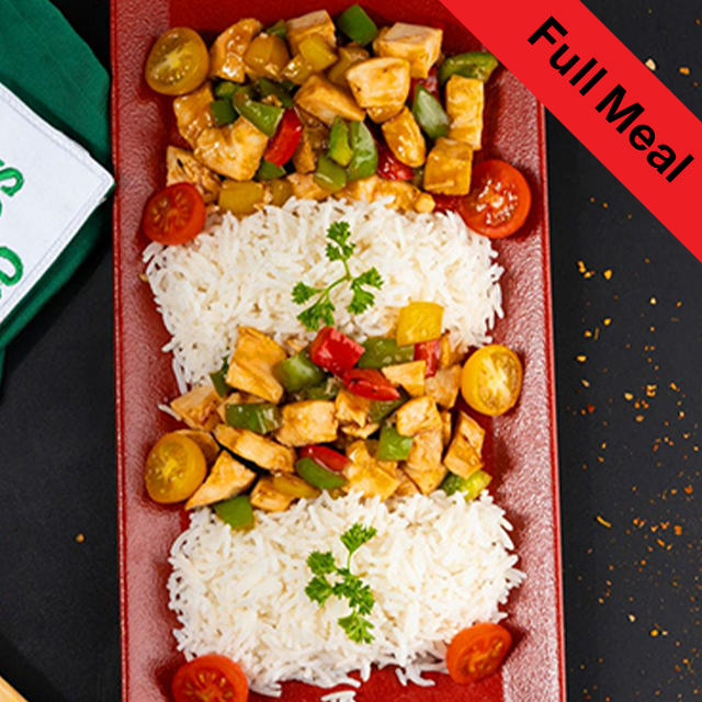 Asian Style Chicken with Rice