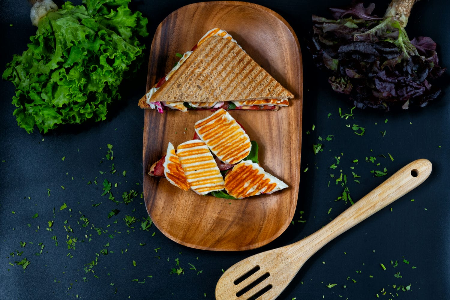 Halloumi Cheese Sandwich