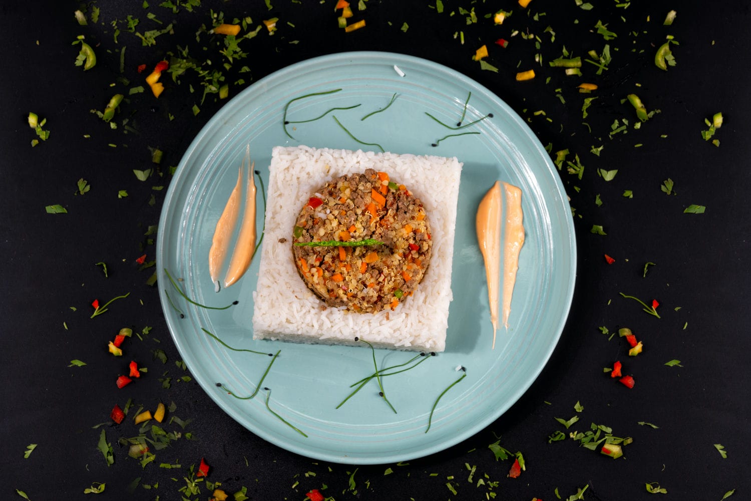 Minced Meat with Rice