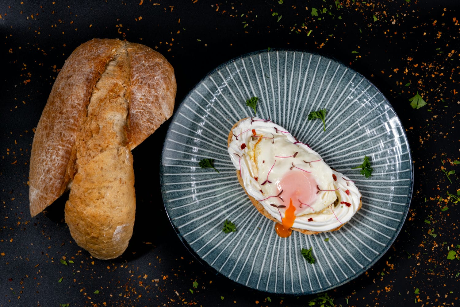 Scrambled egg Slice