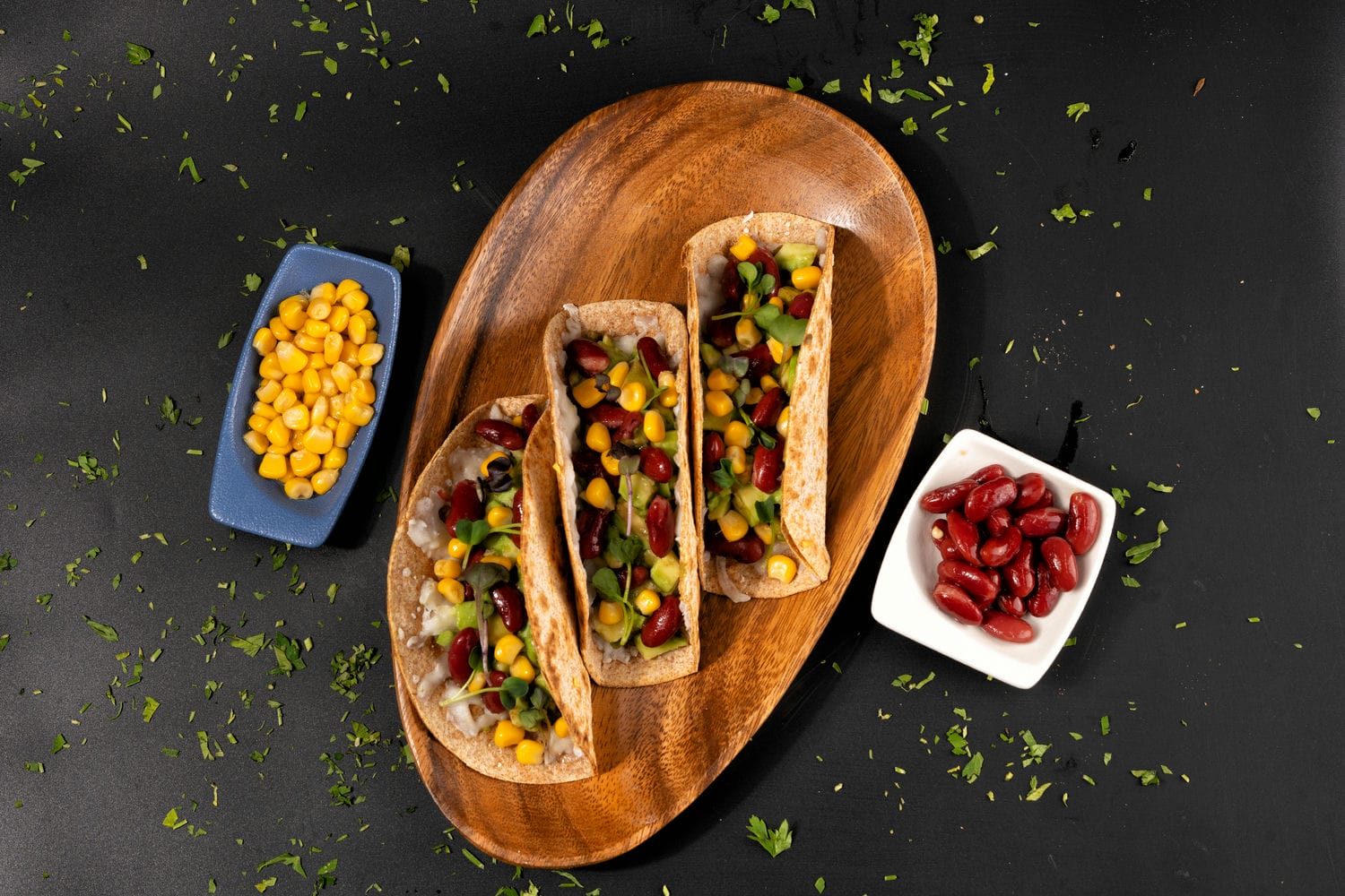 Vegetarian Beans Tacos