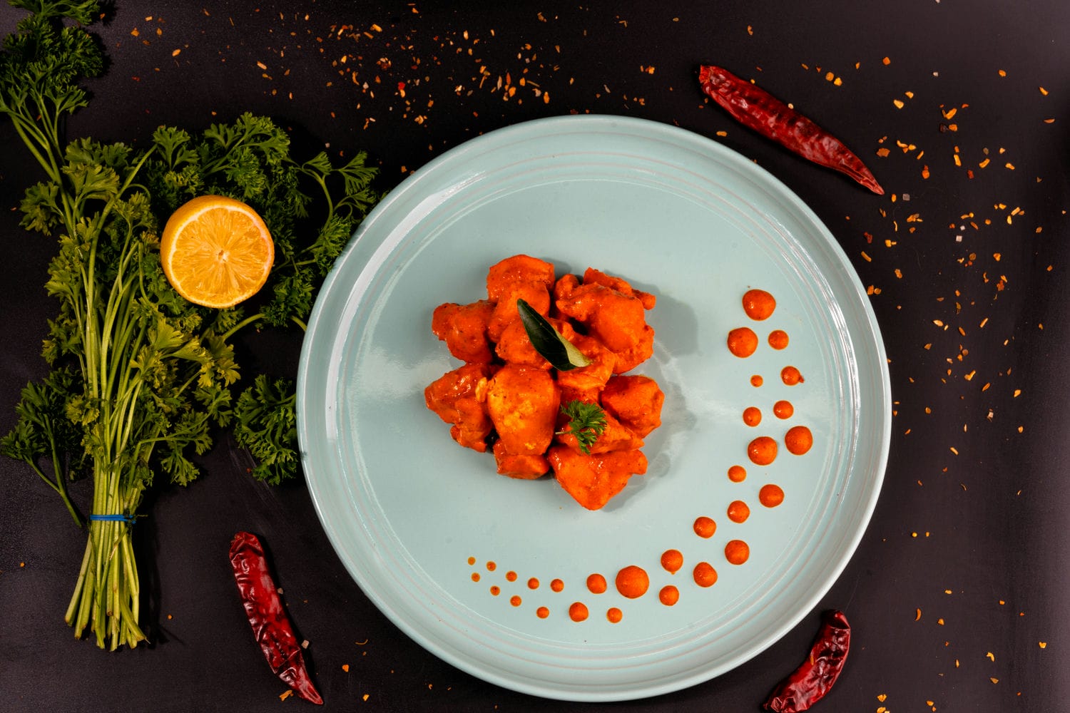 Chicken with Thai Curry Sauce