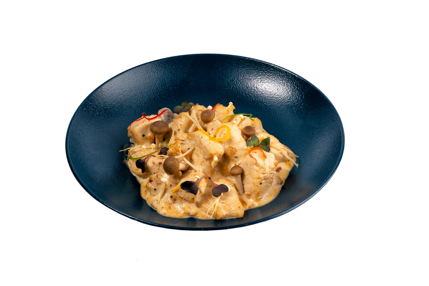 Chicken with White Sauce