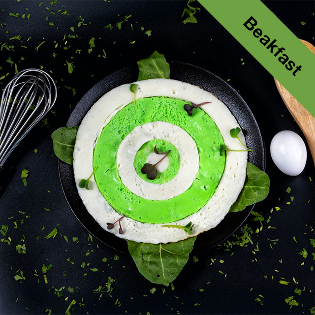 Egg Omelet With Spinach