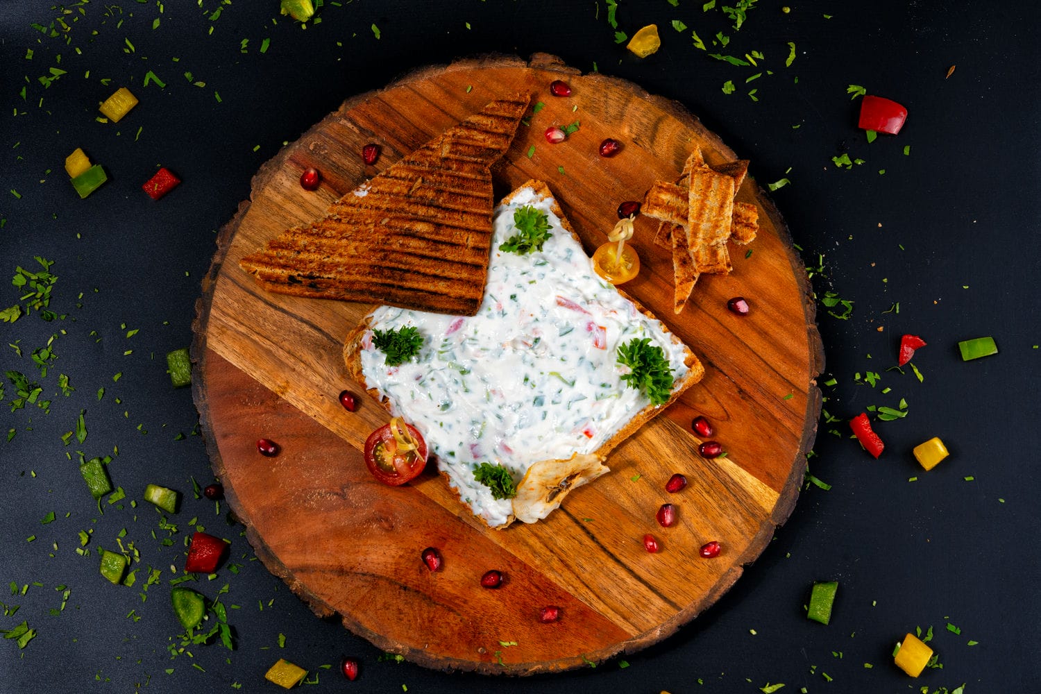 Feta Cheese Sandwich