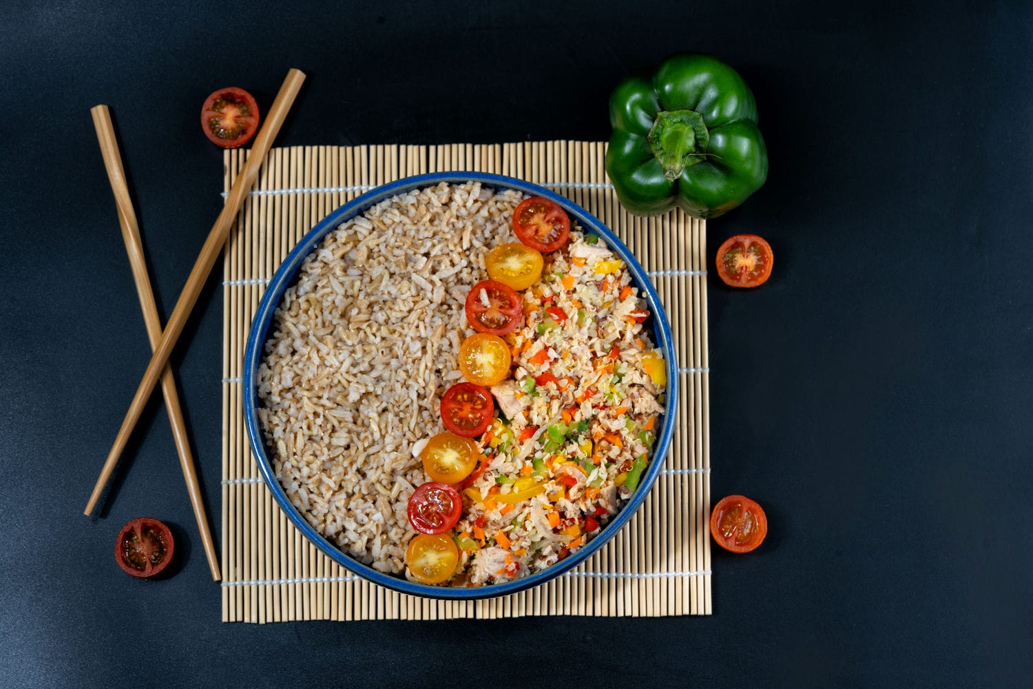 Chopped Tuna with Rice